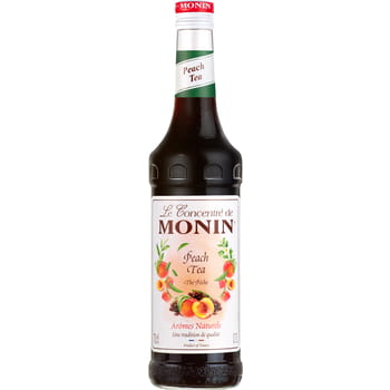 Sirop de thé à la pêche Monin 0,7l Spécial